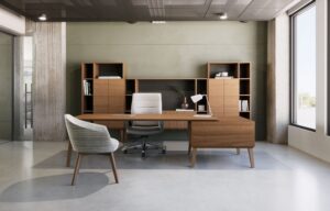 modern office desk