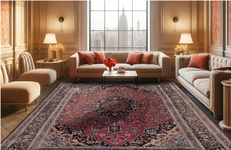 Elevating Home Aesthetics with Persian Mashad Rugs: Transforming Your Space
