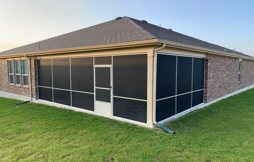 r deck that is already below the roofline.